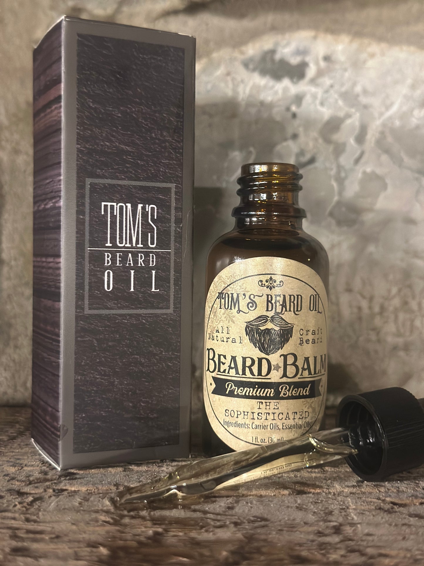 TOM’S BEARD OIL- THE SOPHISTICATED-