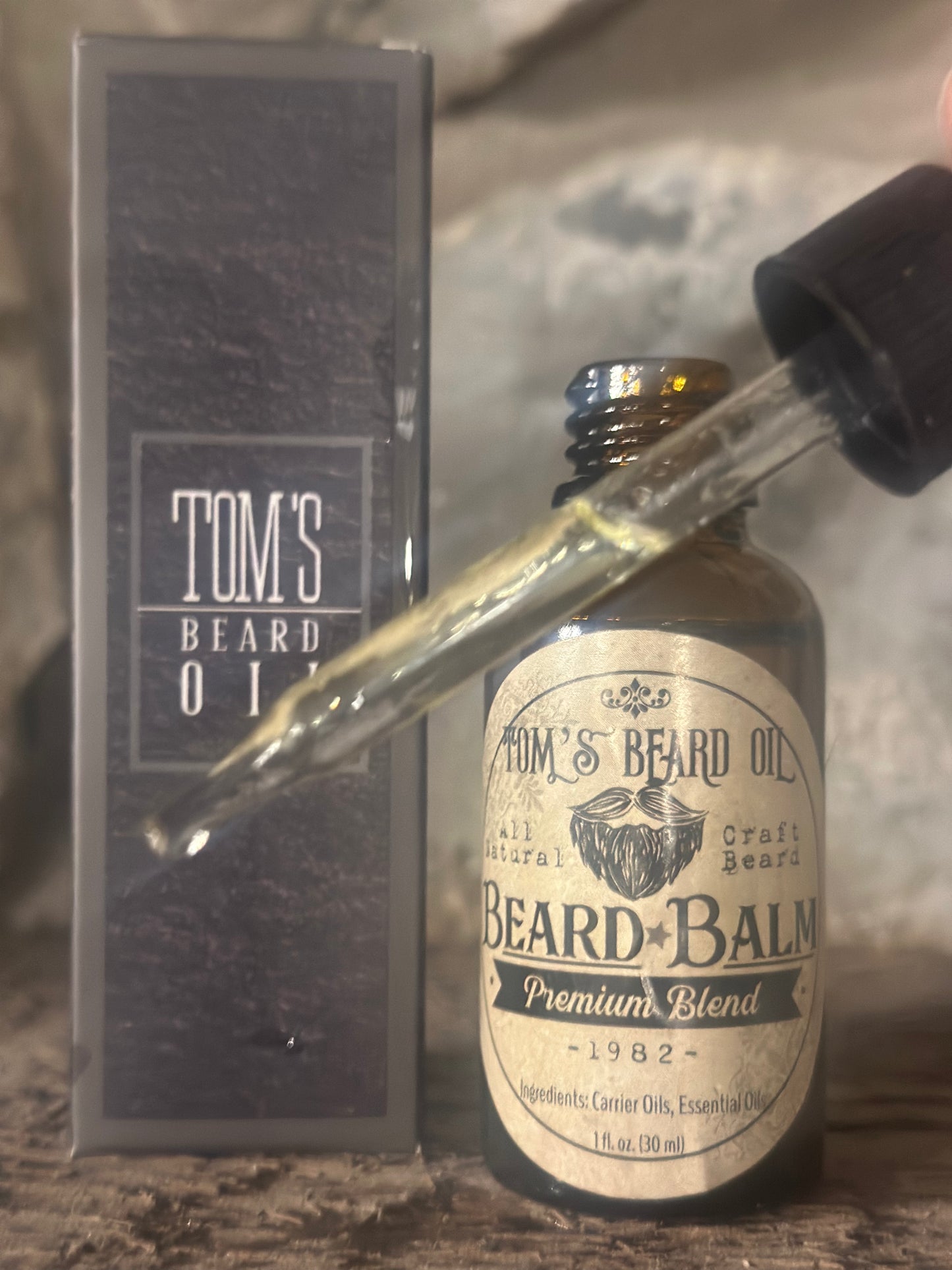 TOM’S BEARD OIL-1982-