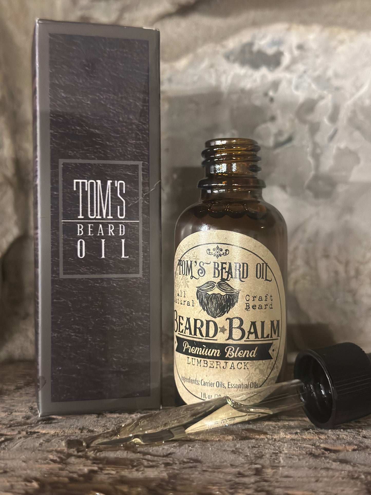 TOM’S BEARD OIL-LUMBERJACK-