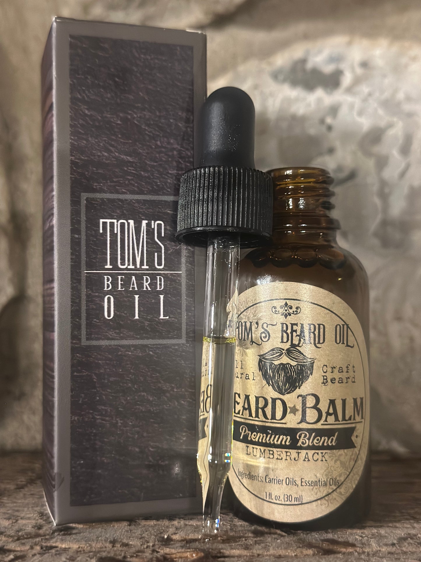 TOM’S BEARD OIL-LUMBERJACK-