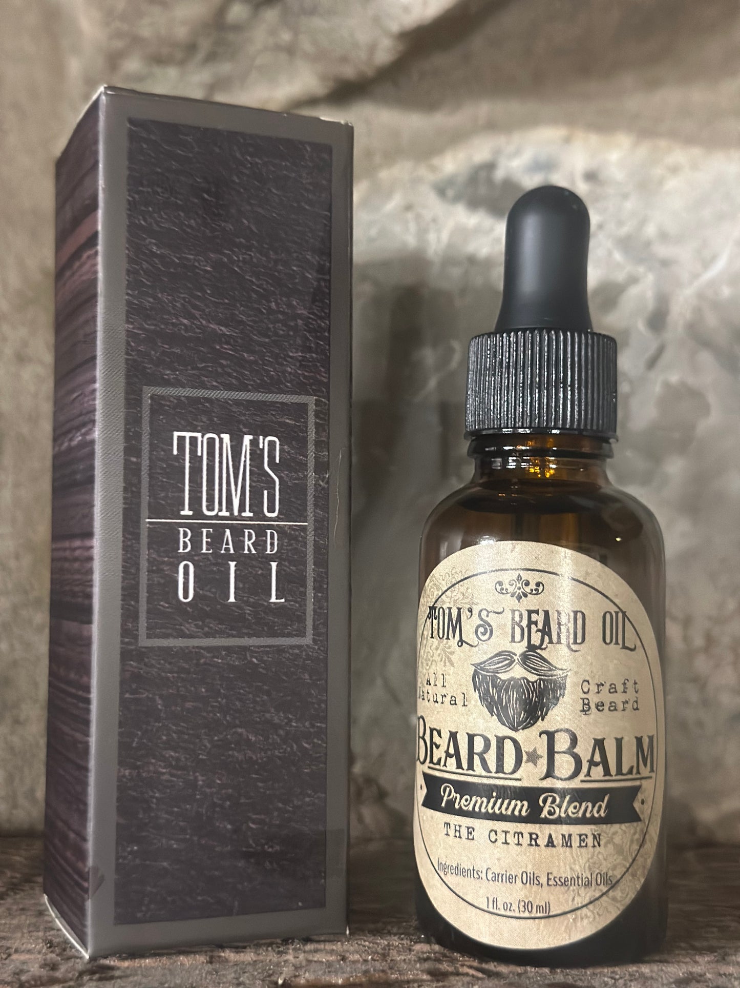 TOM’S BEARD OIL-THE CITRAMEN-