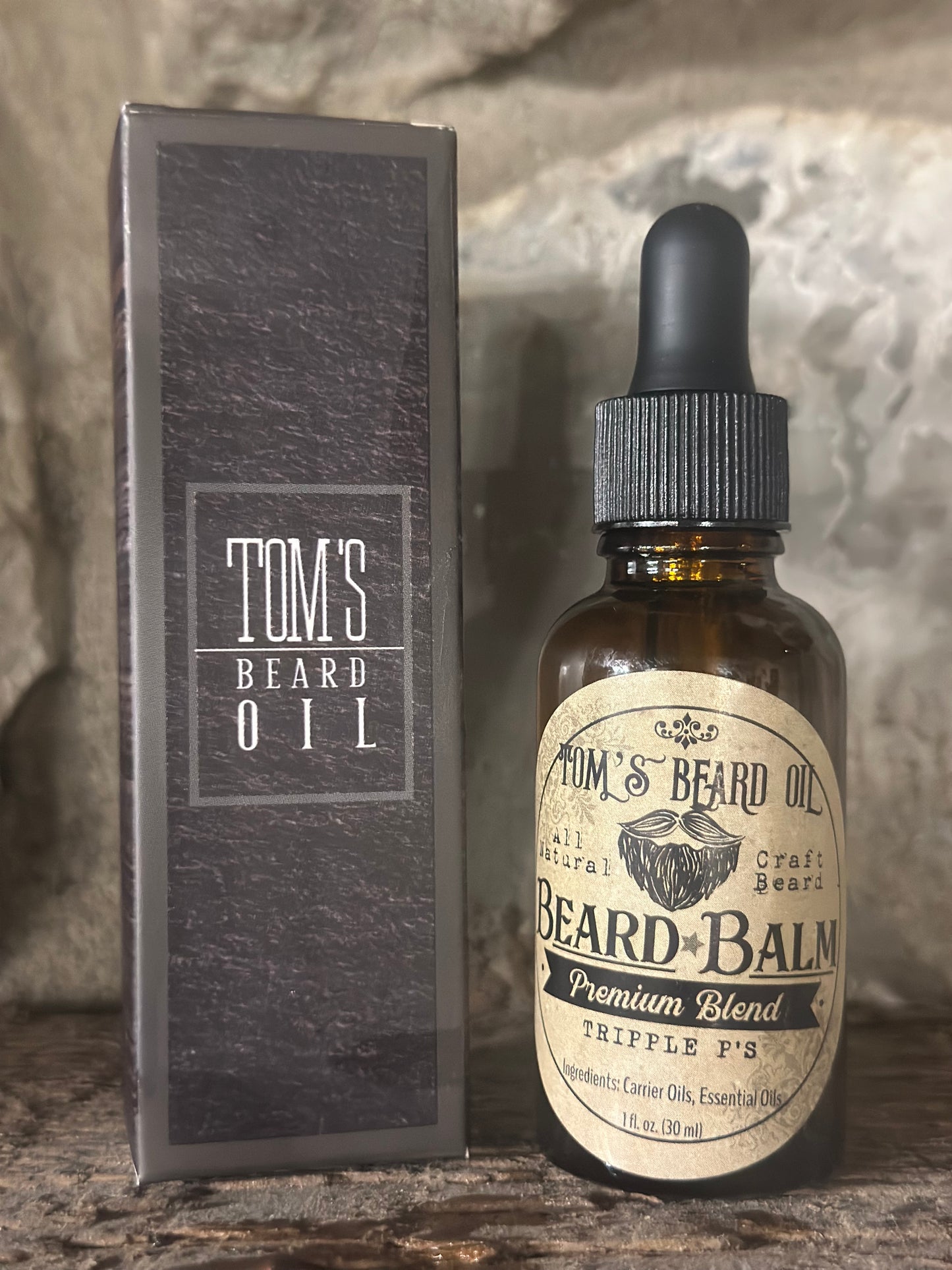 TOM’S BEARD OIL-TRIPPLE P’S-