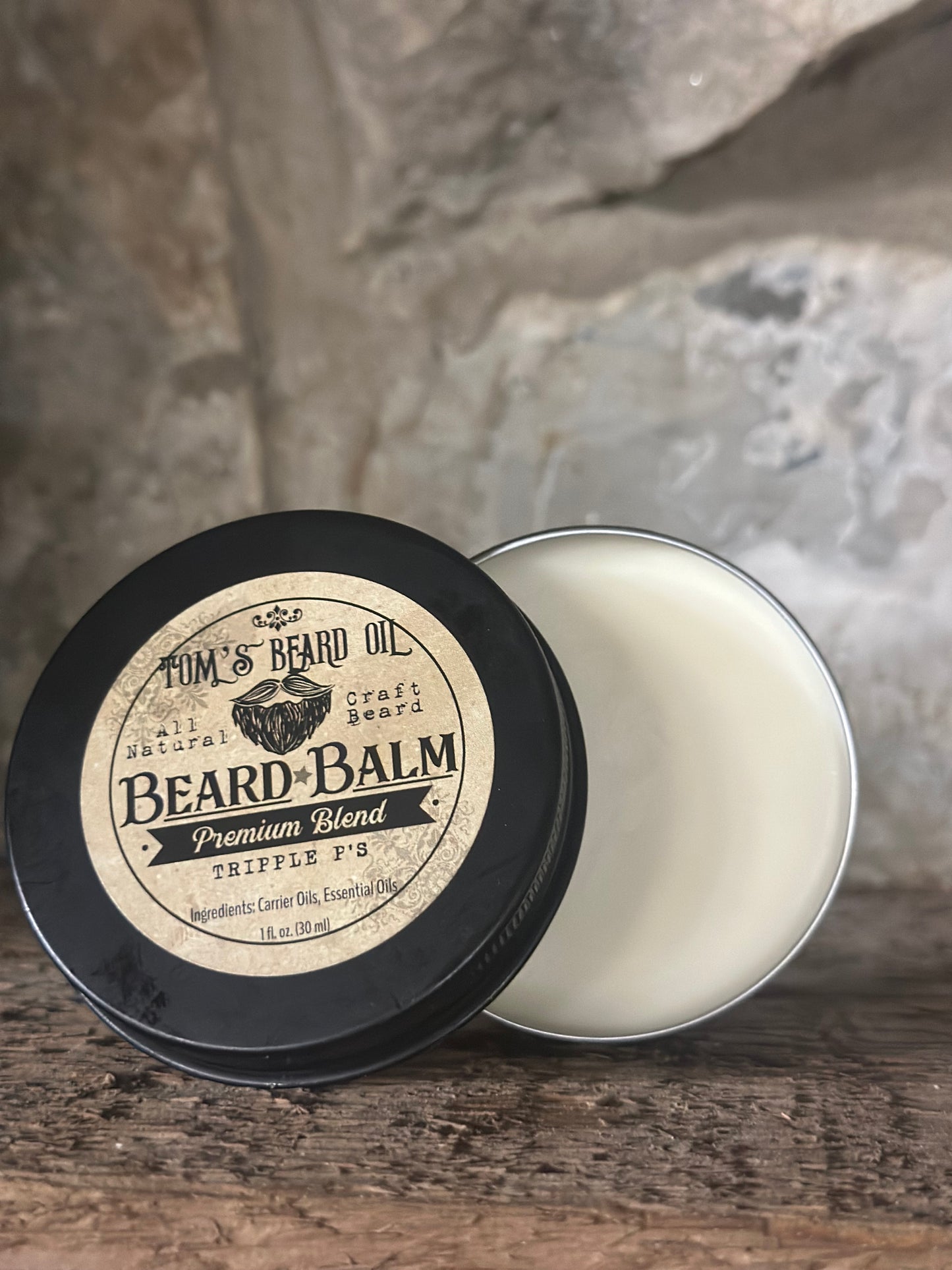 TOM’S BEARD BALM-TRIPPLE P’S-