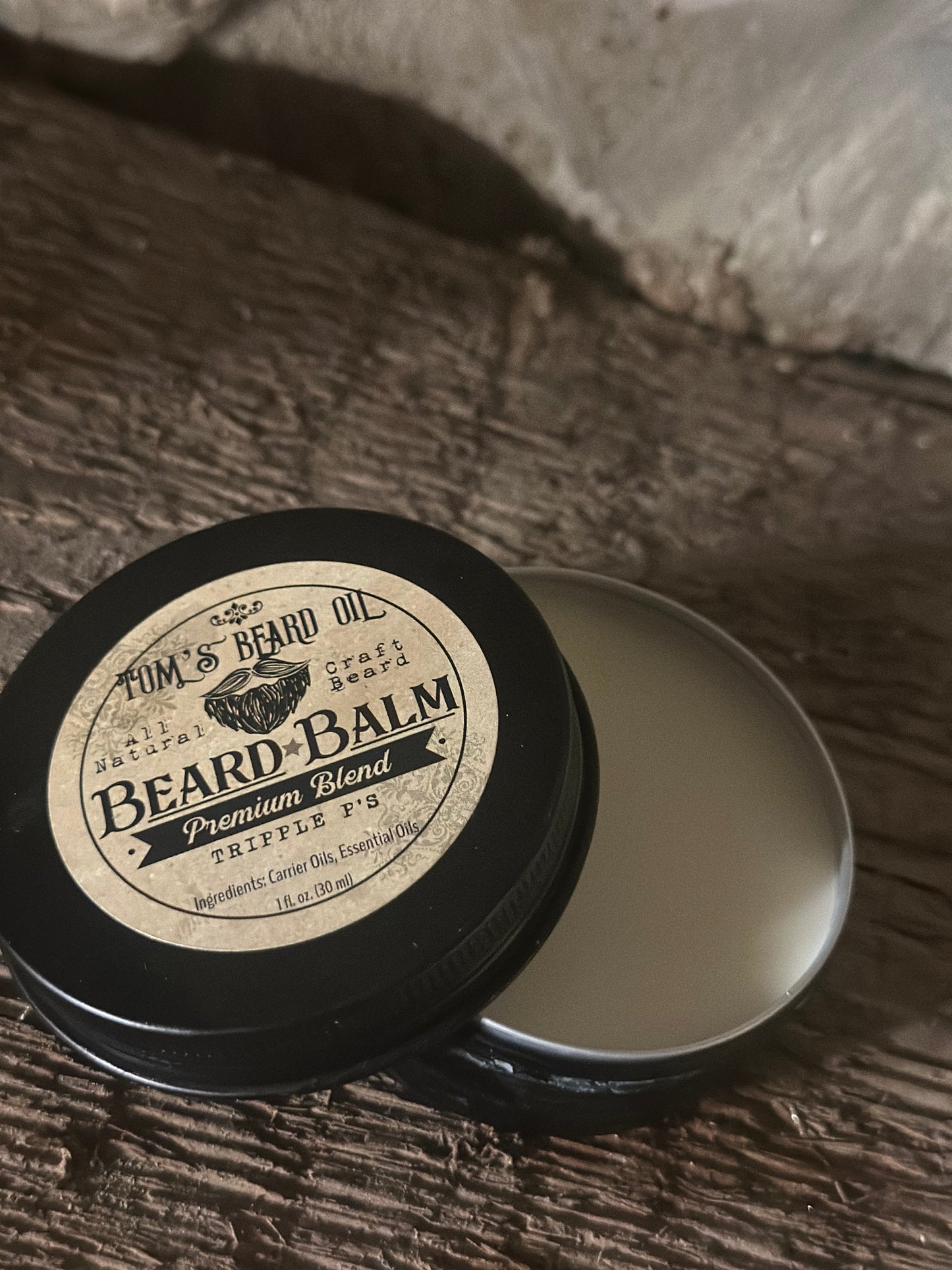 TOM’S BEARD BALM-TRIPPLE P’S-